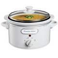 Hamilton Beach 1.5 Quart with Gasket Lid and Lid Latch, Slow Cooker